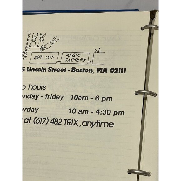 RARE Hank Lee's LUCKY 7 Magic Factory Catalog of Magic 1987 - Picture 3 of 15